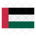 United Arab Emirates Flag Nation Icon