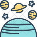 Space Astronaut Spaceman Icon