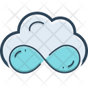Unlimited Storage Cloud Icon