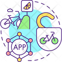 Unlock bike  Icon