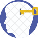 Brainstorming Key Solution Icon