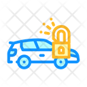 Unlocking Car Icon