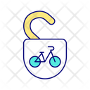 Unlocking E Bike Access Icon