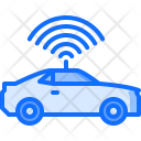 Unmanned Car Science Icon