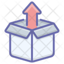 Unpacking Open Cardboard Open Package Icon
