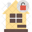 Unsecure Home Open Lock Estate Icon