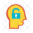 Unsecure Idea Unsecure Thinking Mind Unlock Icon