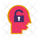 Unsecure Idea Unsecure Thinking Mind Unlock Icon