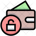 Unsecure Wallet Wallet Purse Icon