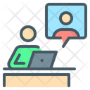Untact Meetings  Icon