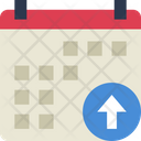 Upload Calendar Icon