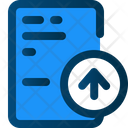 Document Upload Data Icon