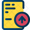 Document Upload Data Icon