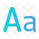 Uppercase Text Alphabet Icon