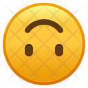 Upside Down Face Emoji Emoticon Icon