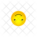 Upside Down Face Smiley Icon