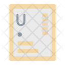 Uranium Nuclear Science Icon