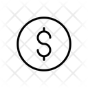 Us Dollar  Icon