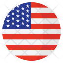 Usa Flag Country Icon