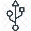 Usb Port Symbol Icon