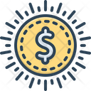 Usd Money Currency Icon