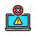 Use Laptop Safety Icon
