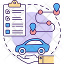Use Of Car For Test Icon