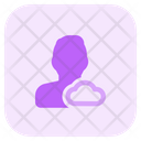 User Cloud Data Icon