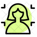 User Crop Image Icon