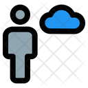User Data User Cloud Data User Information Icon