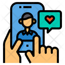 Feedback Rating Smartphone Icon