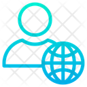 User Globe Icon
