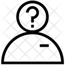 User Person Question Mark Icon