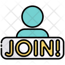 Join Sign Up Register Icon
