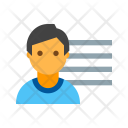 User Menu Male Icon
