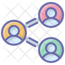 User Network Community Company Connected Icon