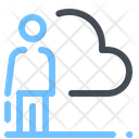 User Profile Cloud Network Icon