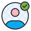 User Profile Approved Icon
