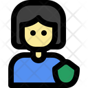 Protection Female People Icon