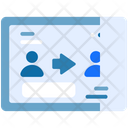 User Transfer Sharing User Icon