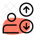 User Up Down  Icon