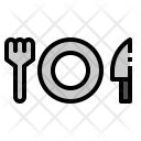 Utensil Dish Plate Icon
