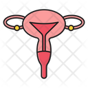 Uterus Gynecology Medical Icon