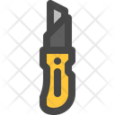 Utility Knife Cut Icon