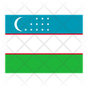 Uzbekistan Flag Flags Icon