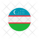 Uzbekistan Country Flag Flag Icon