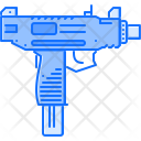 Uzi Gun Military Icon