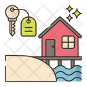 Vacation Home Rental Rental House Rental Home Icon