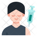 Vaccination Boy Icon