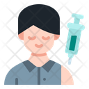 Vaccination Man Icon